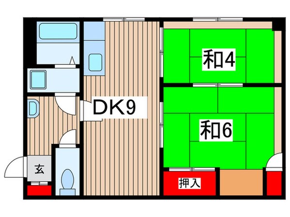 愛誠ビルの物件間取画像